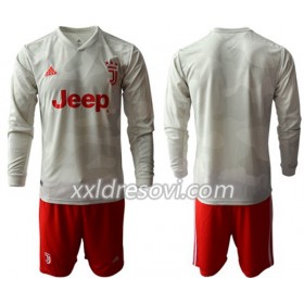 Juventus Drugi Dječji Komplet Dresovi za Nogomet 2019-2020 Dugim Rukavima (+ kratke hlače)